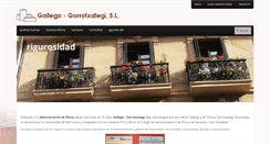 Desktop Screenshot of gallegogorrotxategi.com